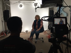 Behind the scenes interview